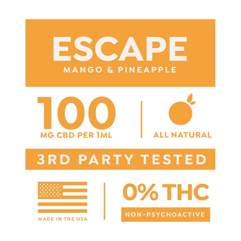 Escape 3000mg/30ml Drops